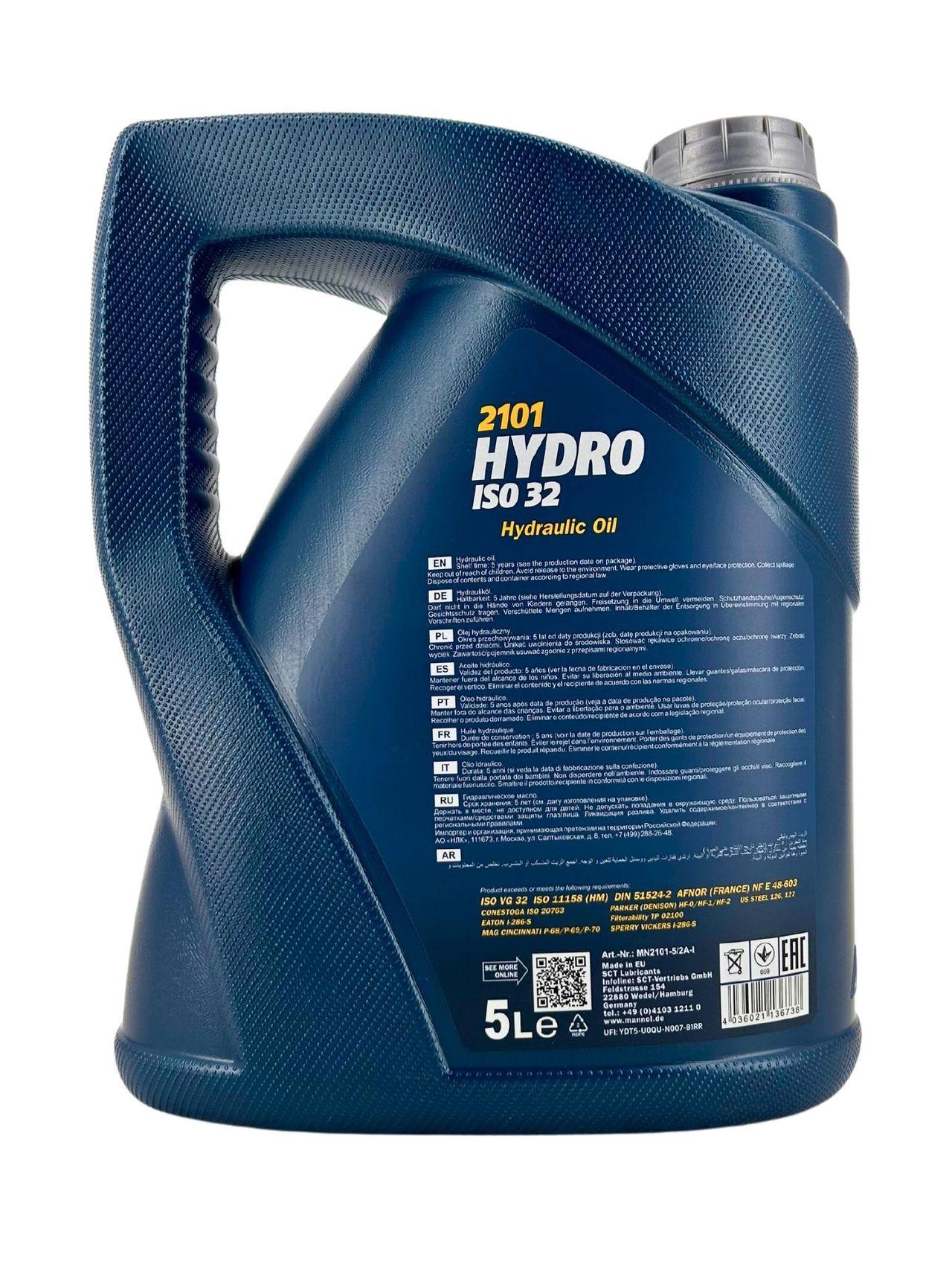 Mannol Hydro ISO 32 5 Liter