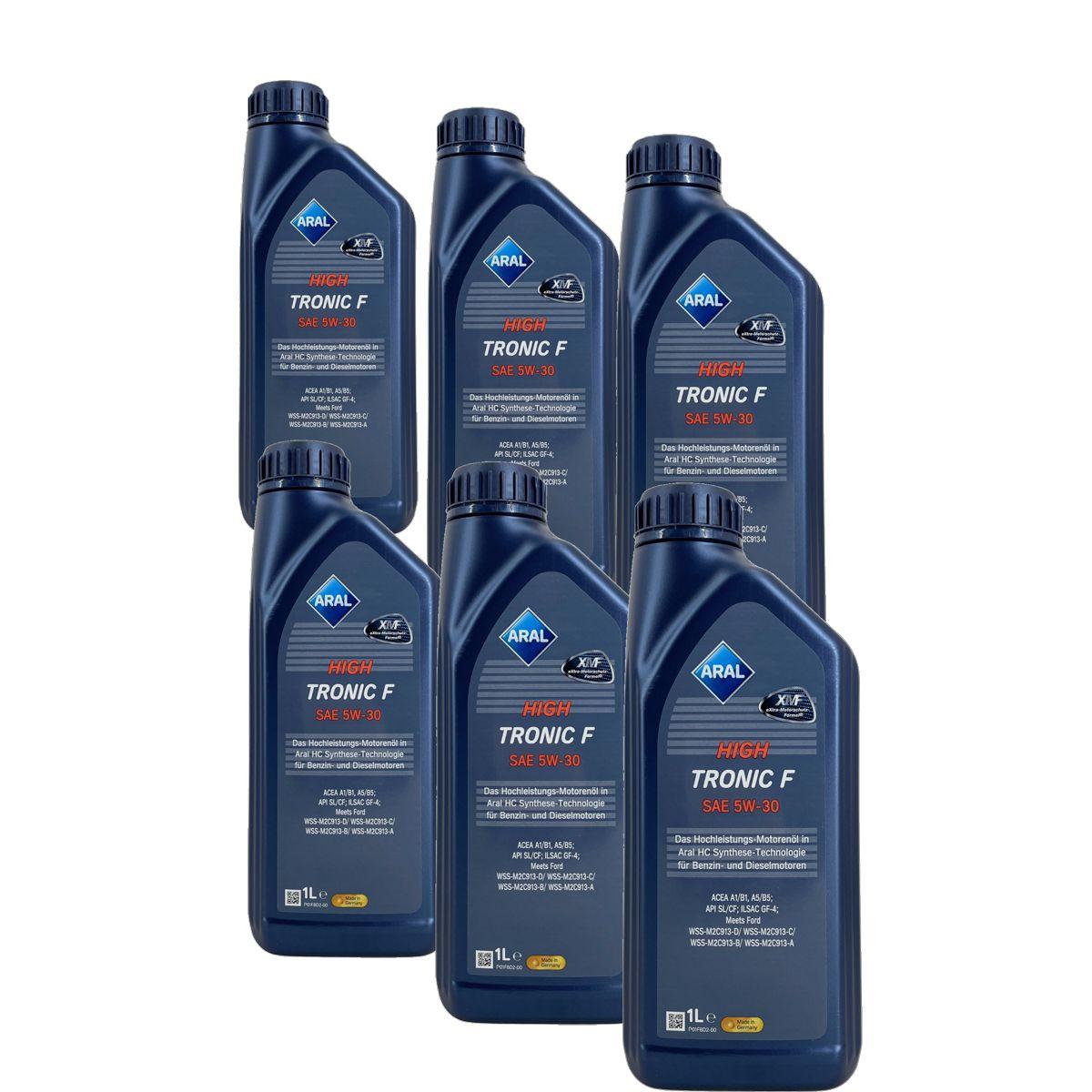 Aral HighTronic F 5W-30 6x1 Liter