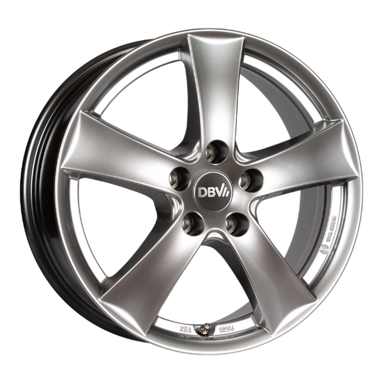 DBV 5SP 006 shadow silber 7.0Jx17 5x112 ET42