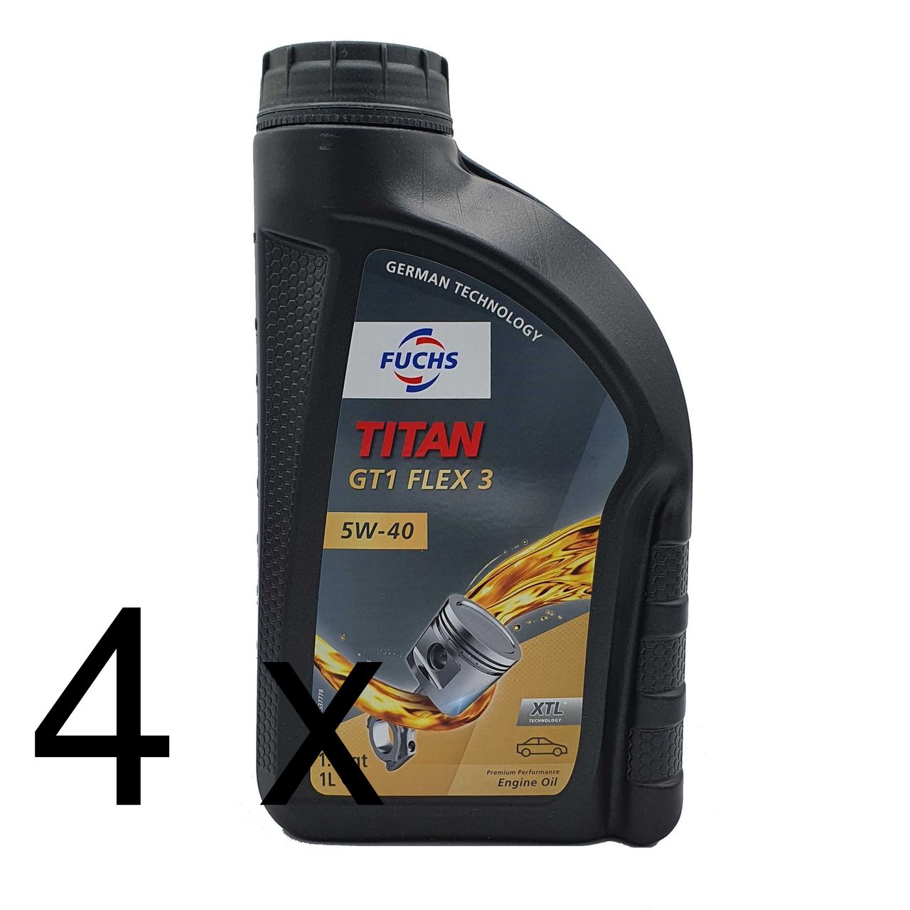 Fuchs Titan GT1 Flex 3 5W-40 4x1 Liter