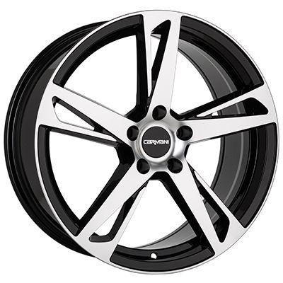 CARMANI CA 16 ANTON black polish 6.5Jx16 5x108 ET45