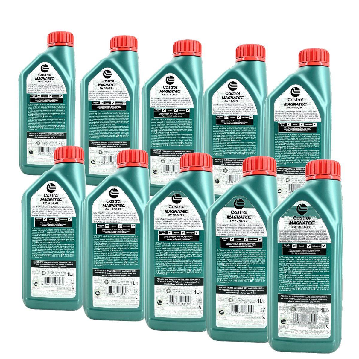 Castrol Magnatec 5W-40 A3/B4 10x1 Liter