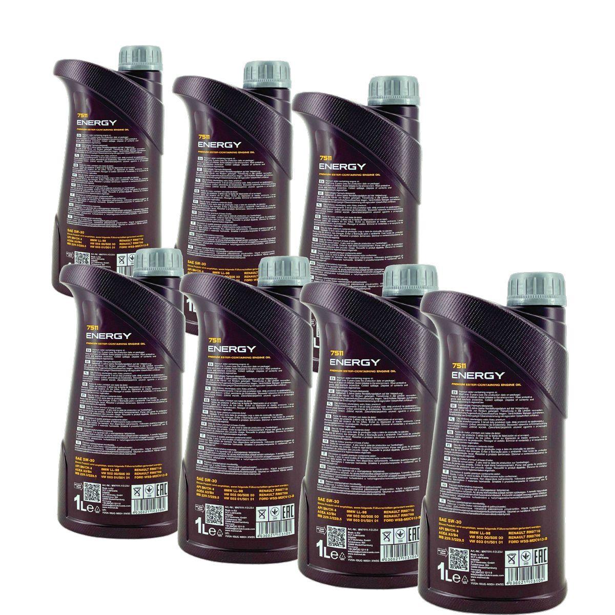 Mannol Energy 5W-30 7x1 Liter