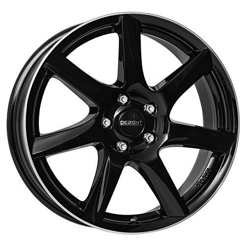 DEZENT DEZENT TW DARK black polished lip 6.5Jx16 4x108 ET46