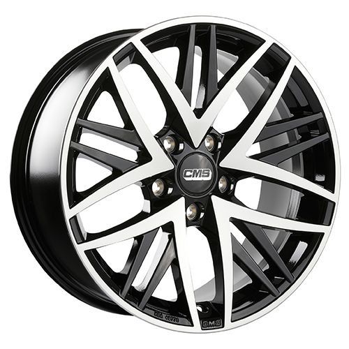 CMS B1-DB diamantschwarz frontpoliert 8.0Jx18 5x112 ET30