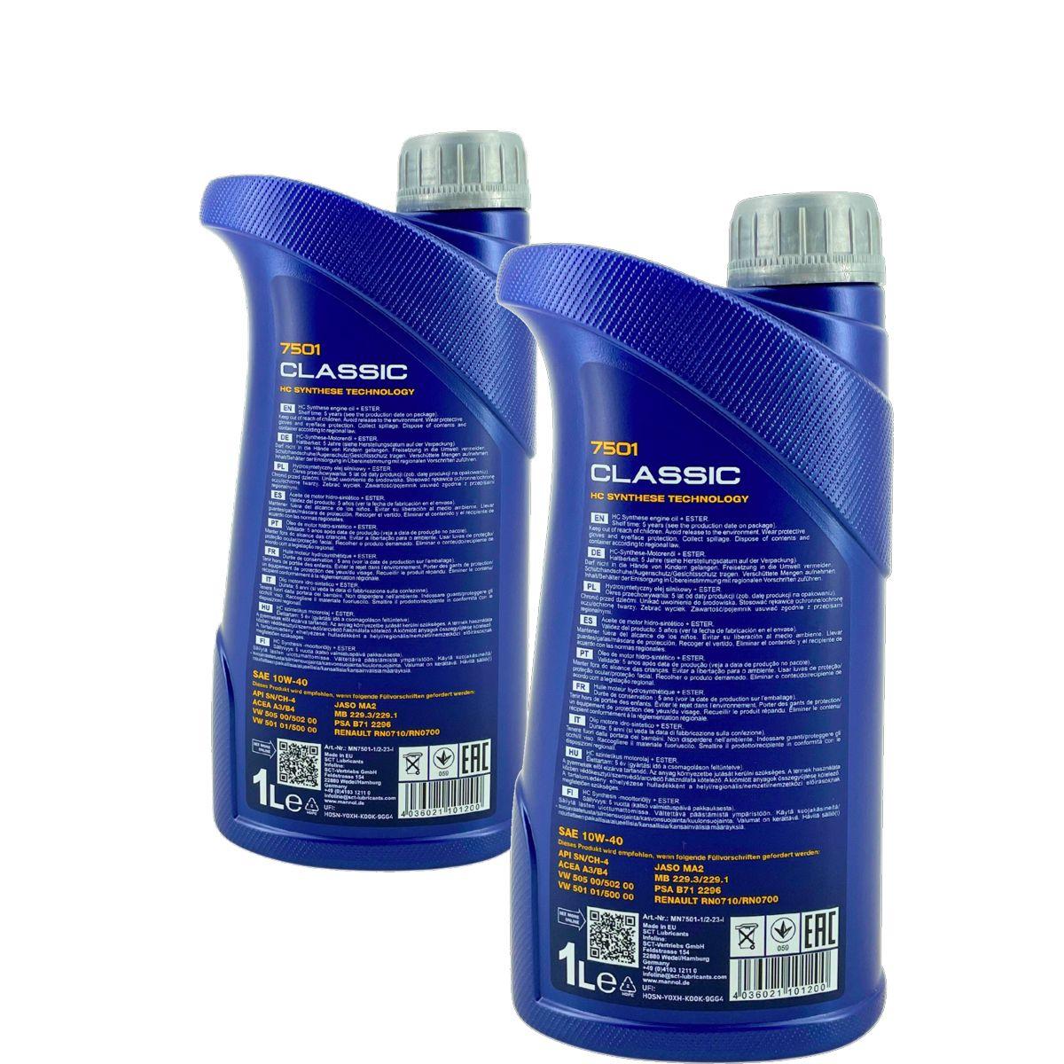 Mannol Classic 10W-40 2x1 Liter