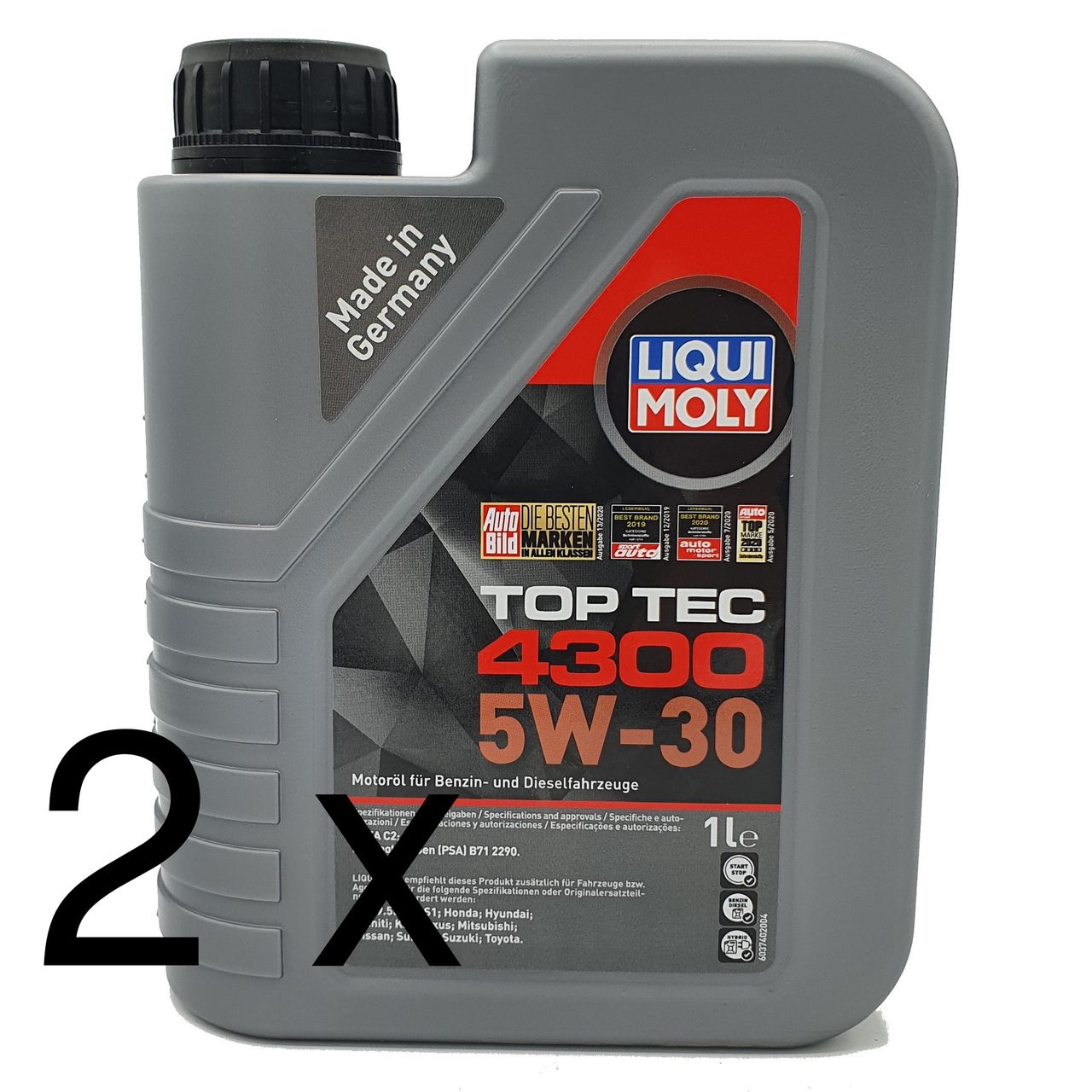 Liqui Moly Top Tec 4300 5W-30 2x1 Liter