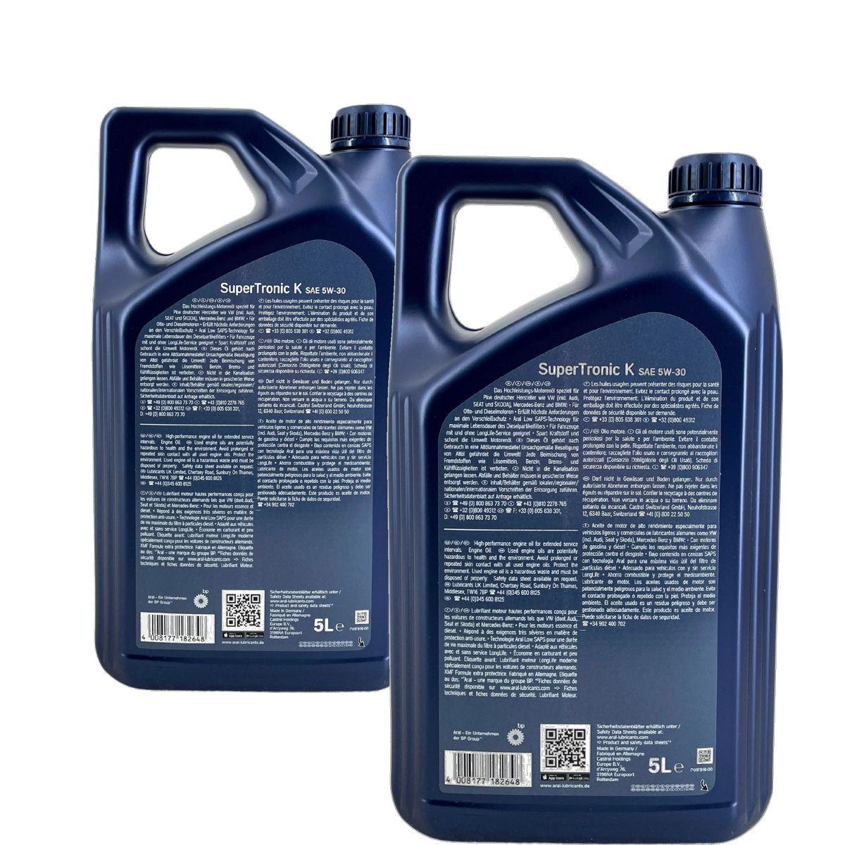 Aral SuperTronic K 5W-30 2x5 Liter