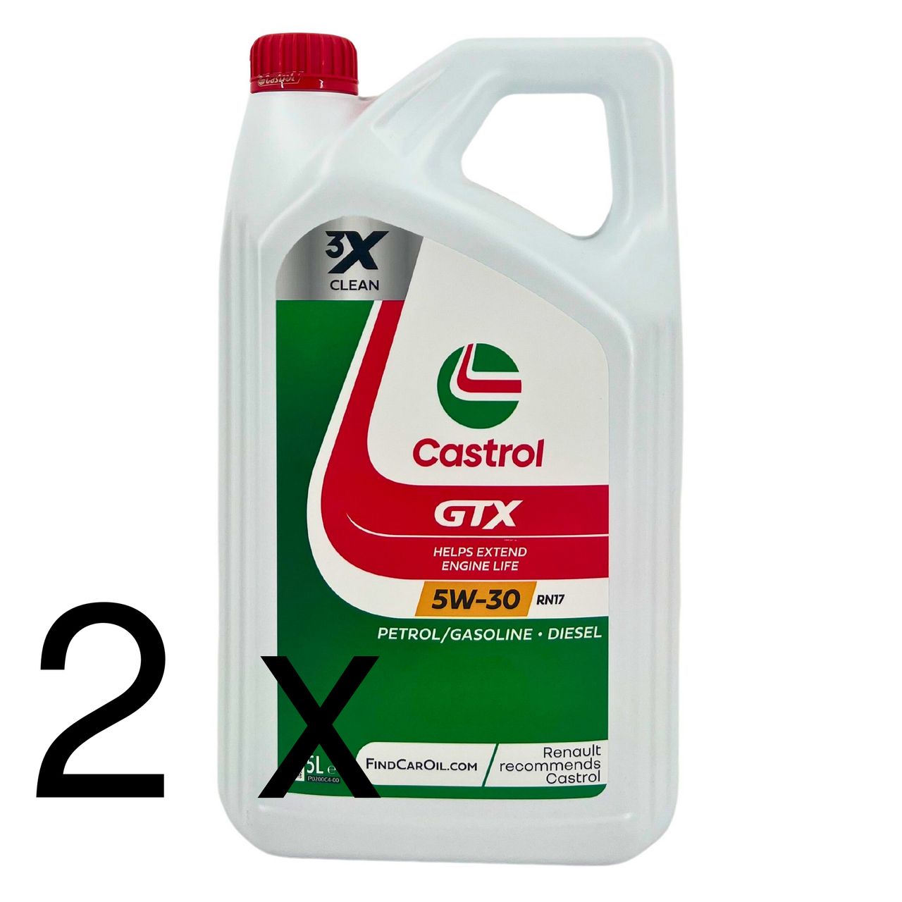 Castrol GTX 5W-30 RN17 2x5 Liter