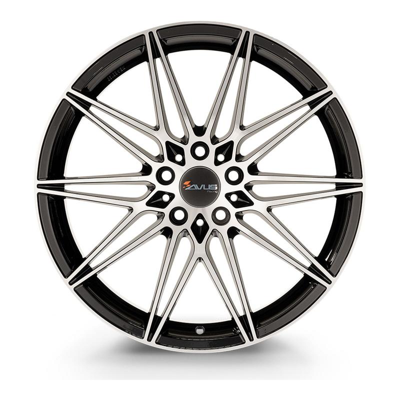 AVUS RACING AC-MB5 black polished 9.0Jx19 5x120 ET44