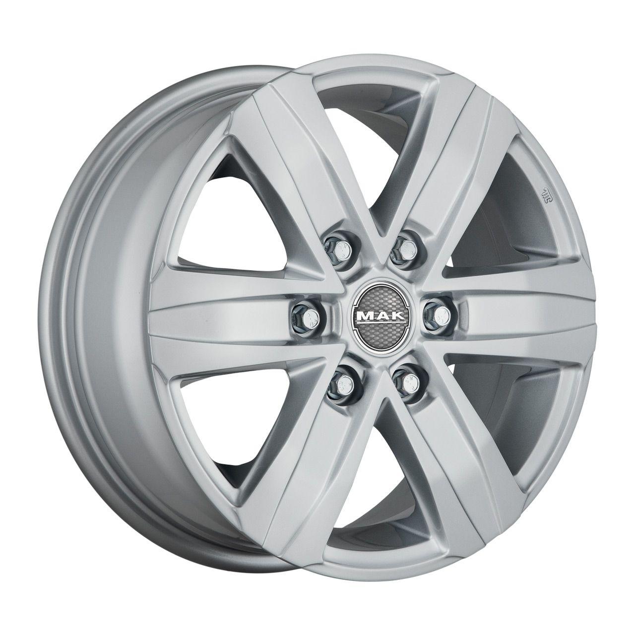 MAK STONE 6 silber 8.0Jx18 6x130 ET53