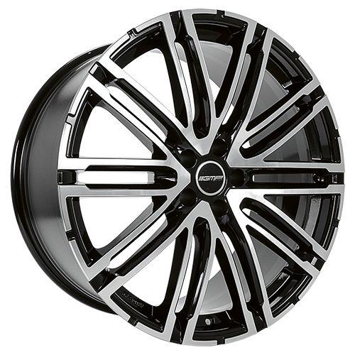 GMP TARGA schwarz diamantgeschliffen 11.0Jx20 5x130 ET70