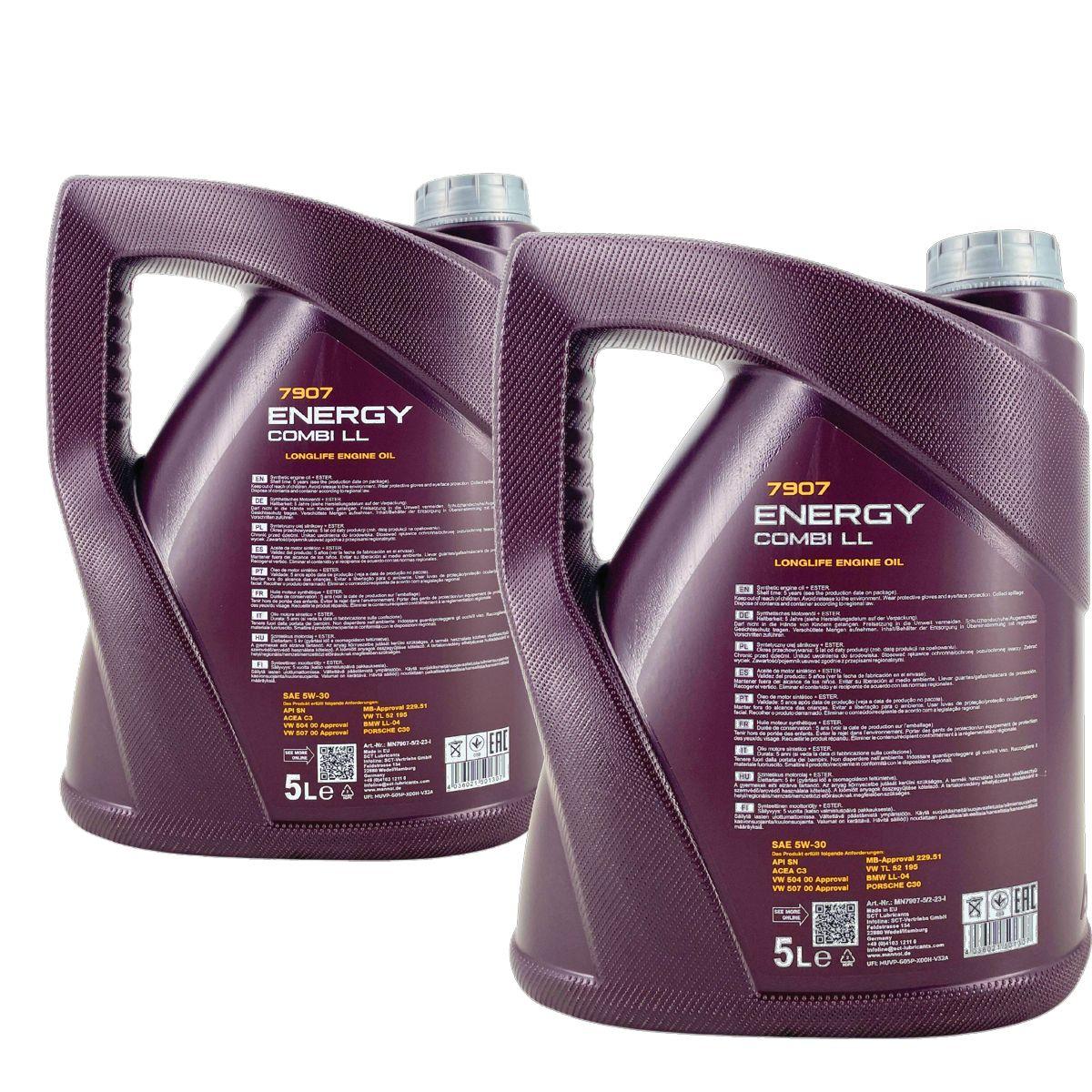 Mannol Energy Combi LL 5W-30 2x5 Liter