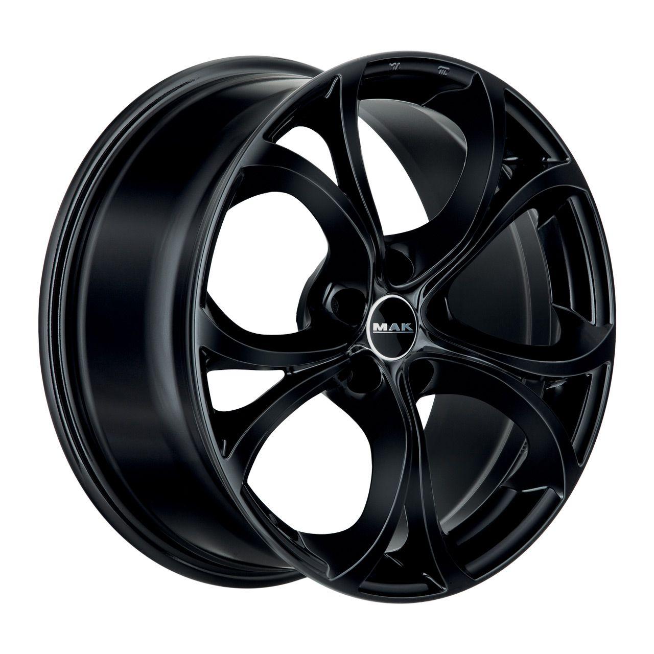 MAK LARIO gloss black 9.5Jx19 5x110 ET42