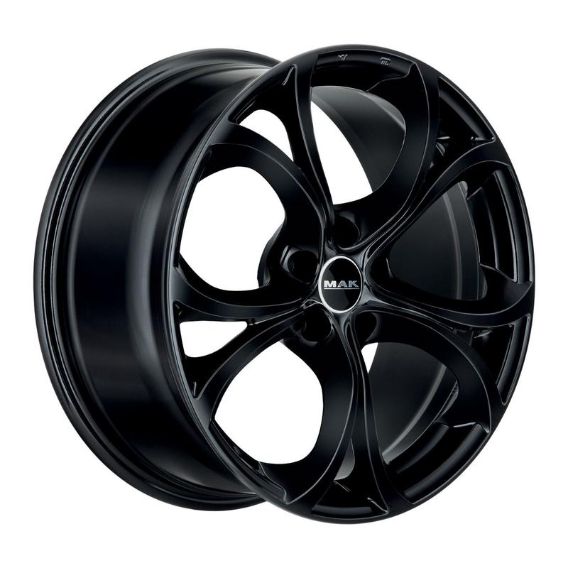 MAK LARIO gloss black 9.0Jx20 5x110 ET44.5