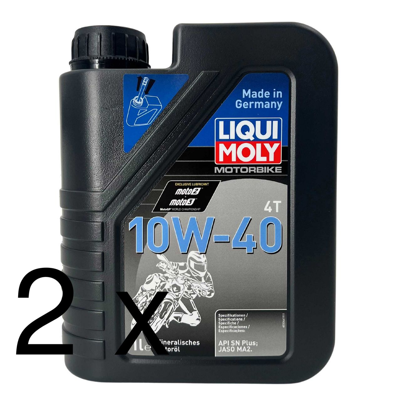 Liqui Moly Motorbike 4T 10W-40 2x1 Liter