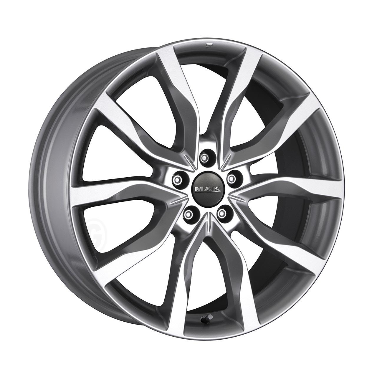 MAK Koln Silver 9.5x20 5x130 ET50
