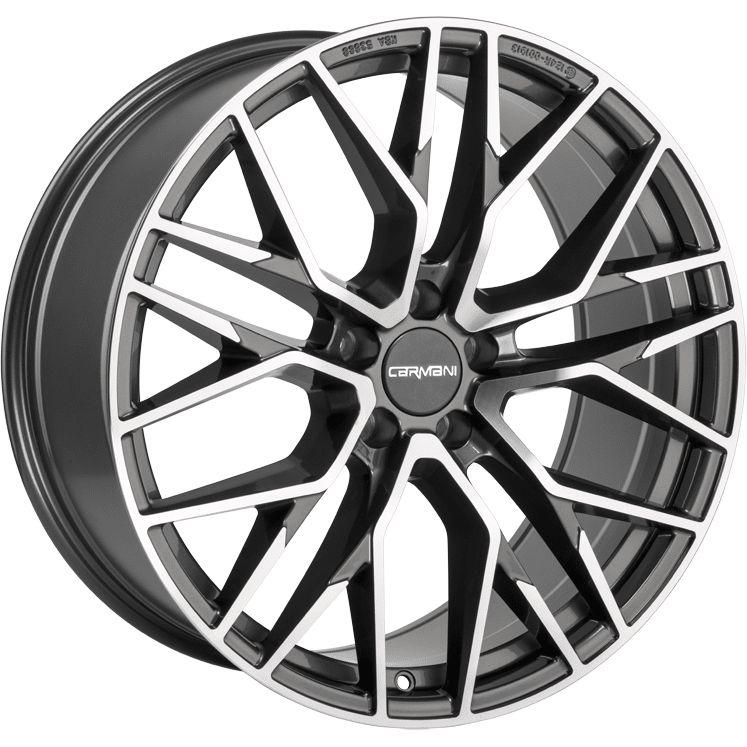 CARMANI 20 Ludwig hyper gun polish 8.0Jx18 5x112 ET45