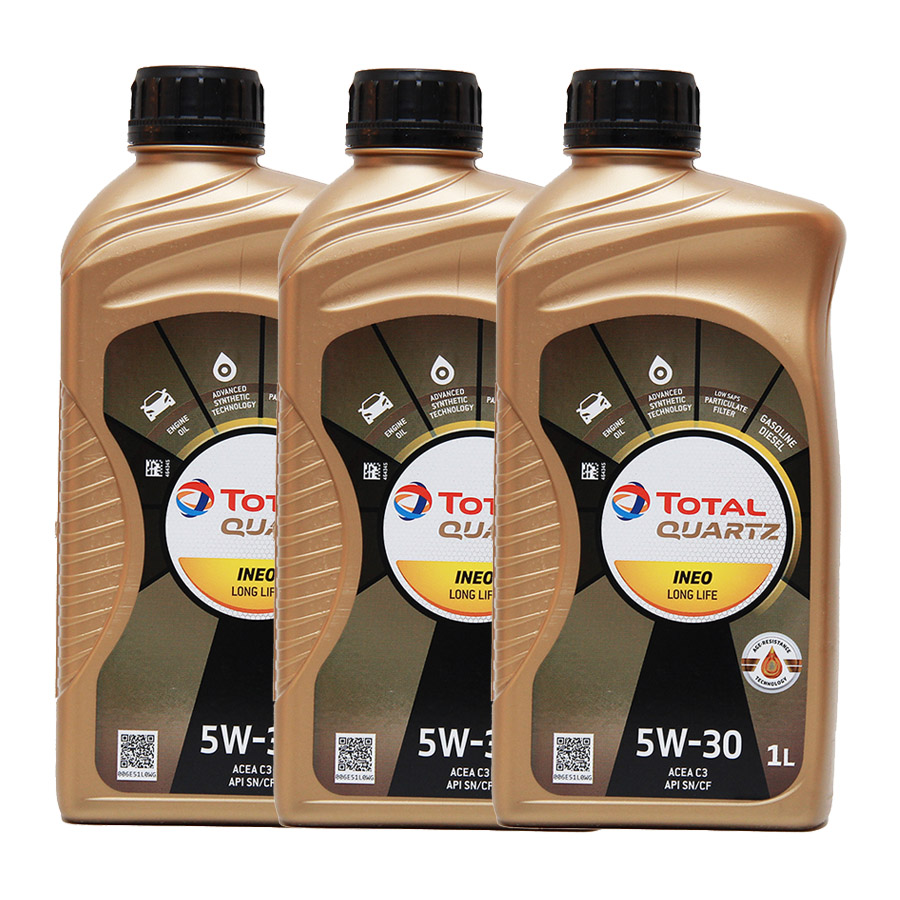 Total Quartz Ineo Longlife 5W-30 3x1 Liter