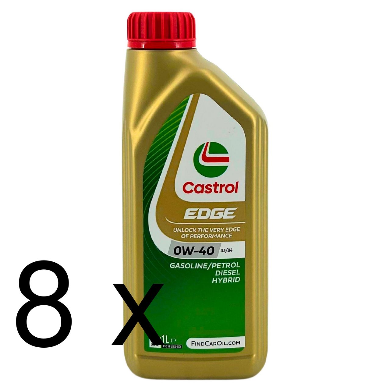 Castrol Edge 0W-40 A3/B4 8x1 Liter