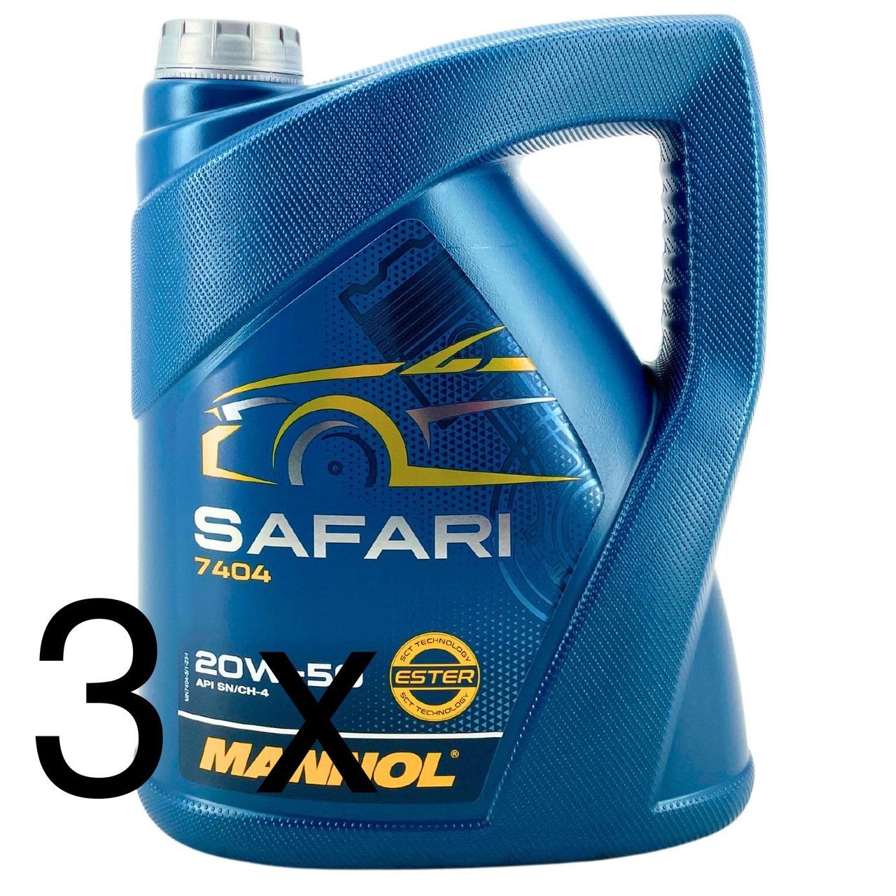 Mannol Safari 20W-50 3x5 Liter
