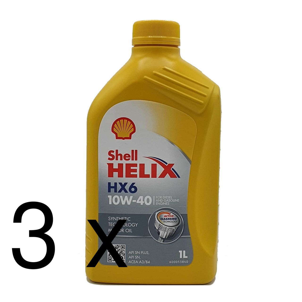 Shell Helix HX6 10W-40 3x1 Liter