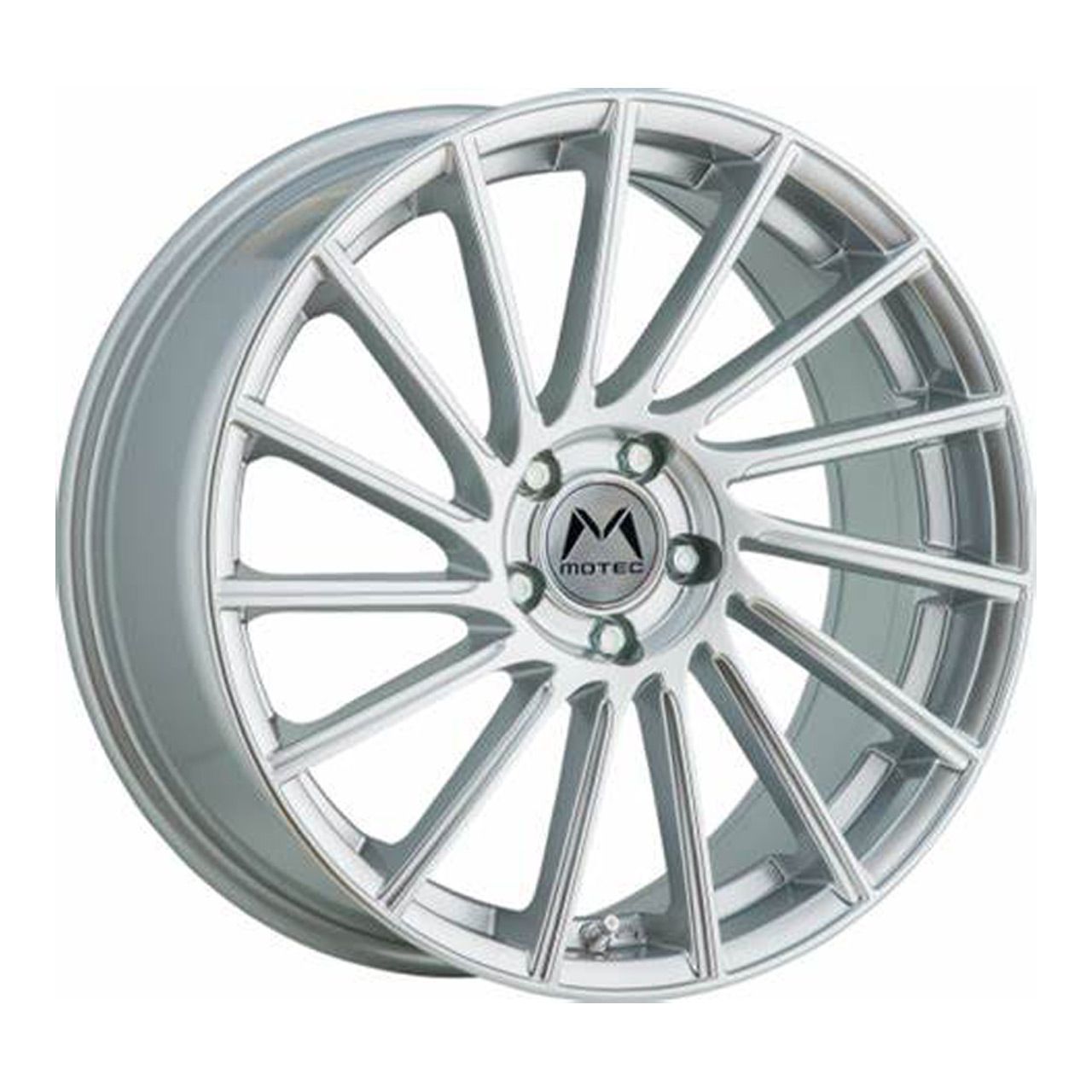 MOTEC TORNADO MCT9S high gloss silver 9.0Jx20 5x120 ET45