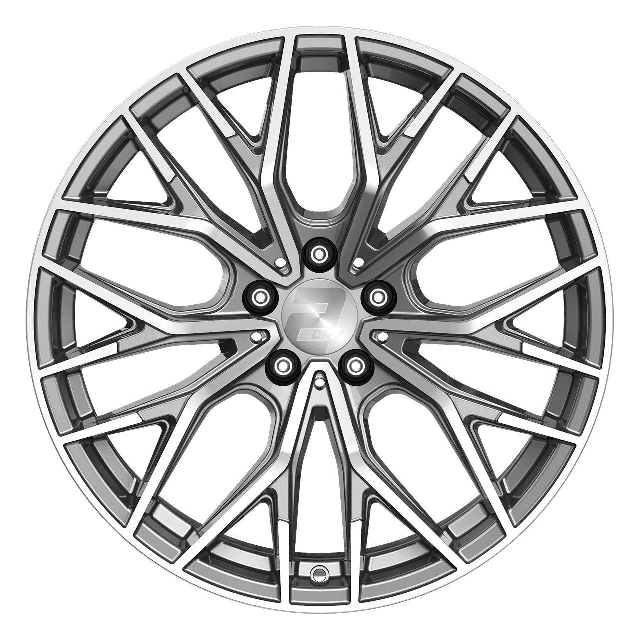 WHEELWORLD-2DRV WH37 daytona grey full machined 8.5Jx19 5x108 ET40