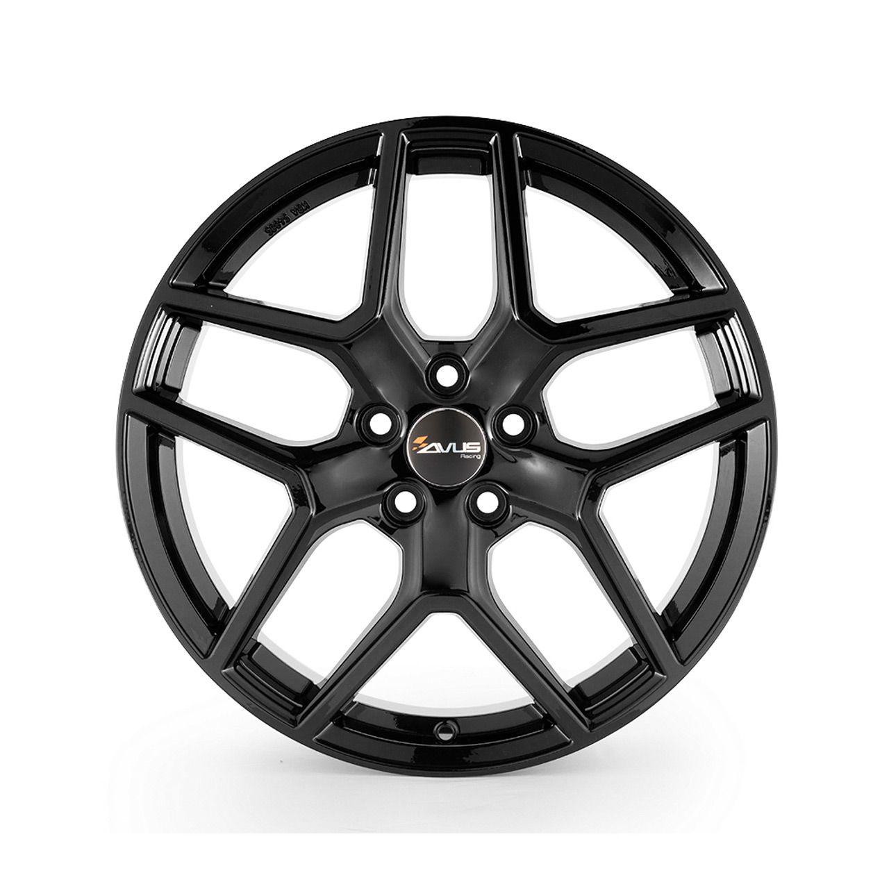 AVUS RACING AC-519 black 7.0Jx17 5x114 ET45