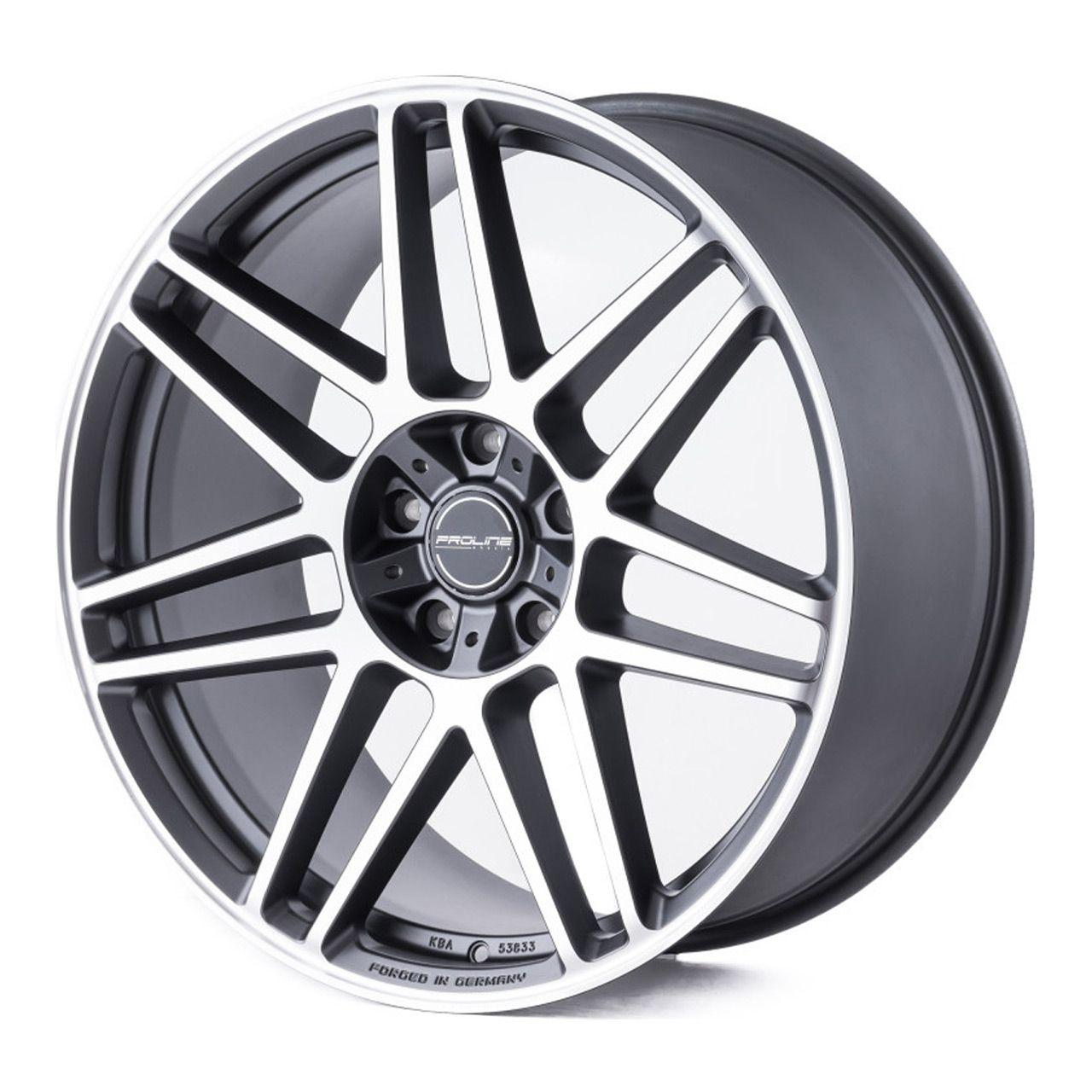 PROLINE PFG FORGED matt grey polished 10.0Jx22 5x130 ET35