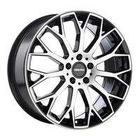 CARMANI 22 FRANZ black polish 8.0Jx19 5x112 ET43