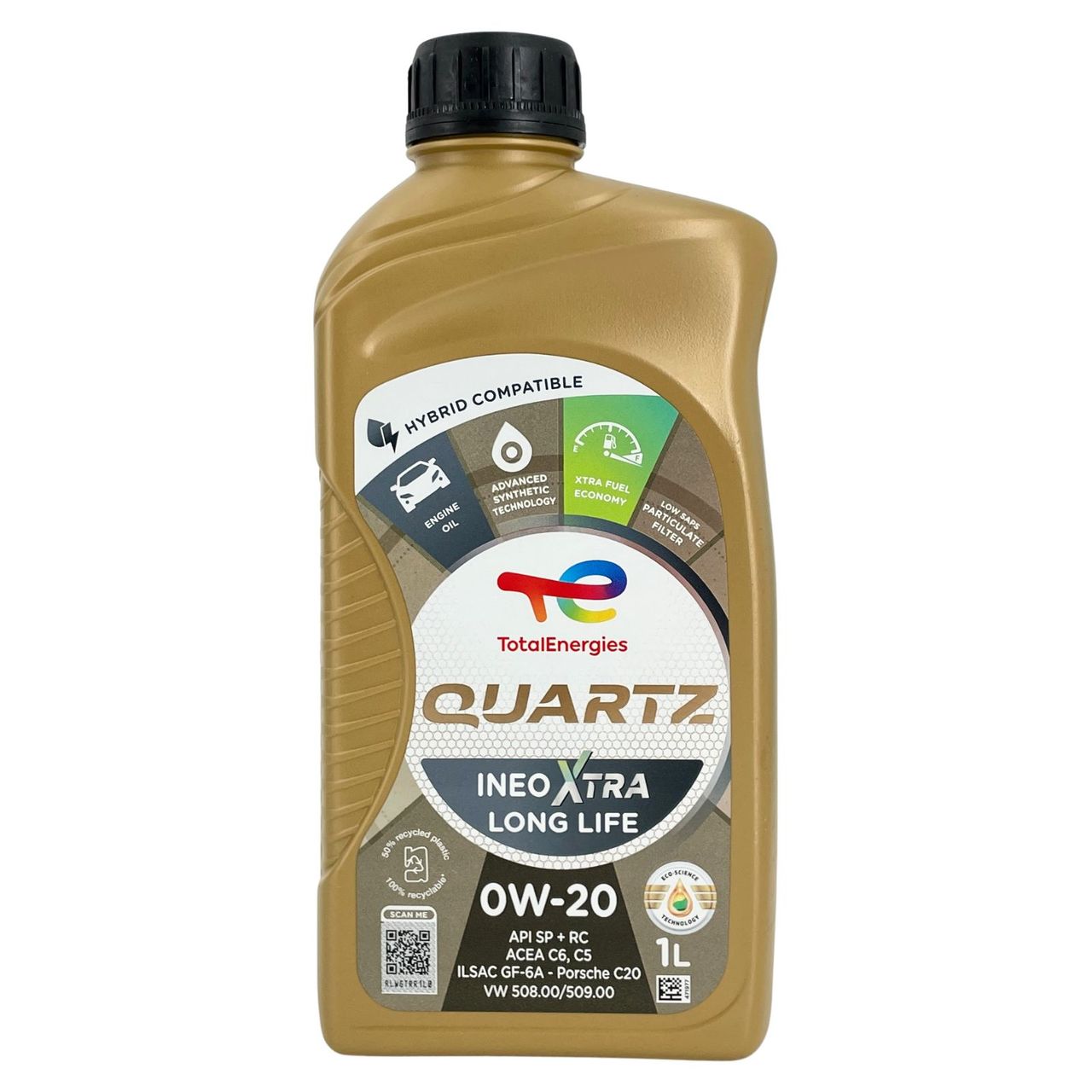 Total Quartz Ineo Xtra Longlife 0W-20 2x1 Liter