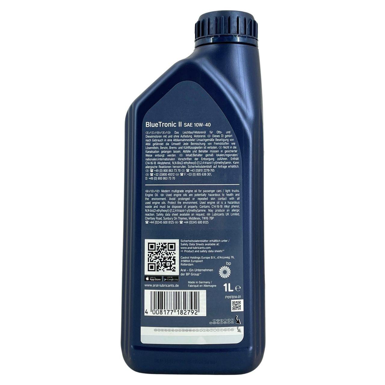 Aral BlueTronic II 10W-40 1 Liter