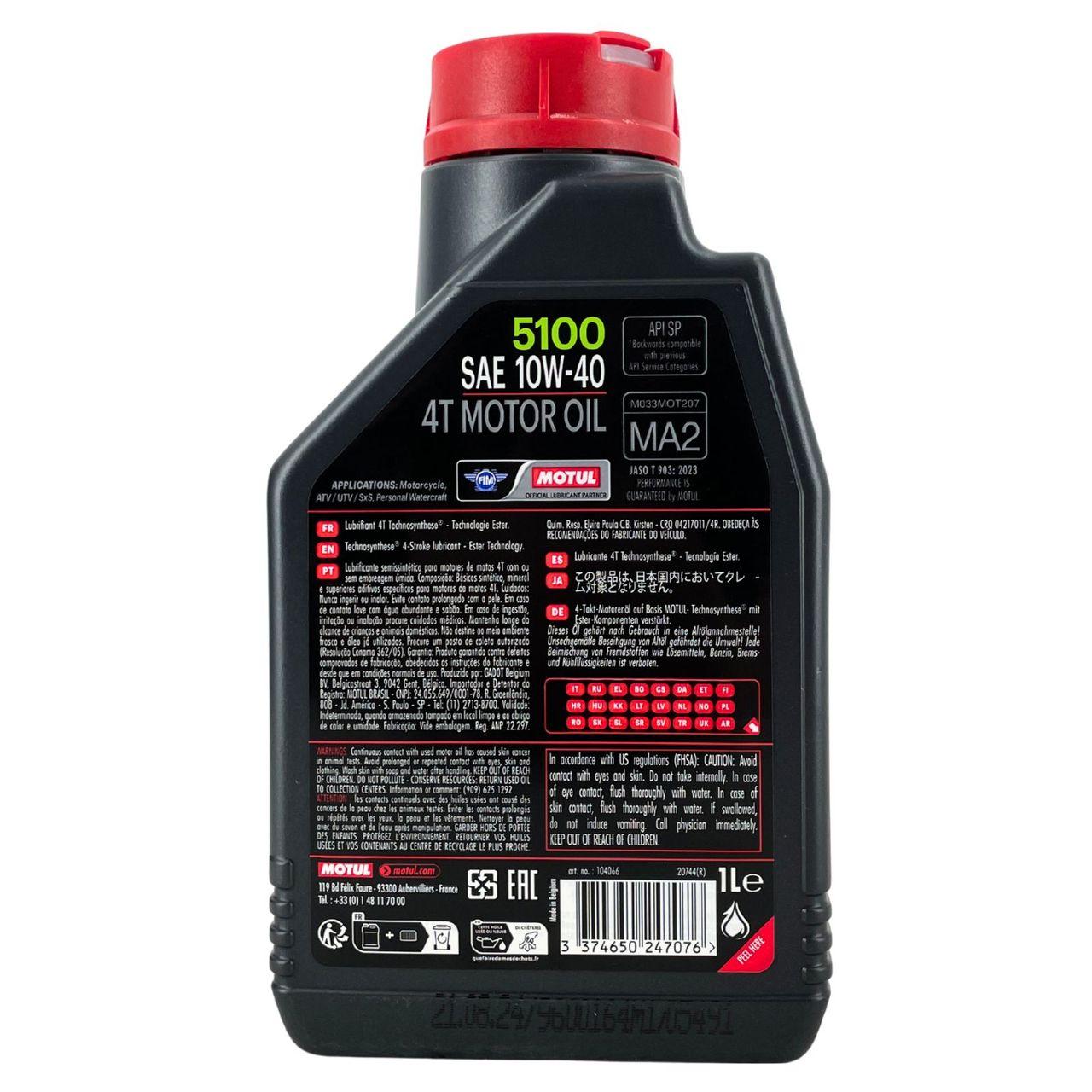 Motul 5100 10W-40 4T 1 Liter