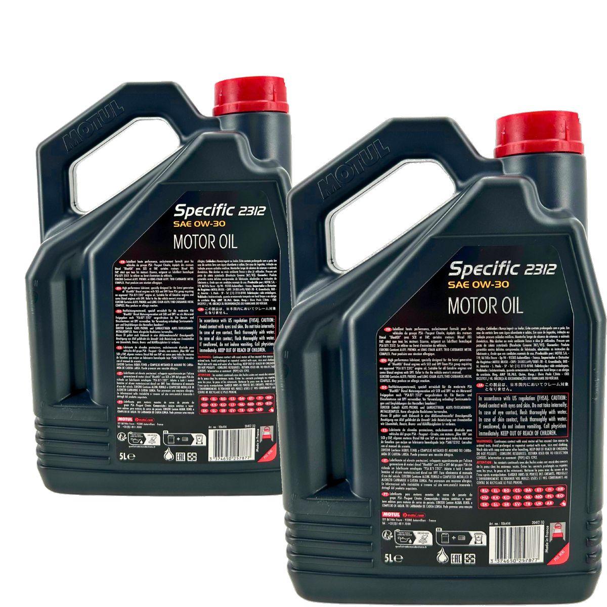 Motul Specific 2312 0W-30 2x5 Liter