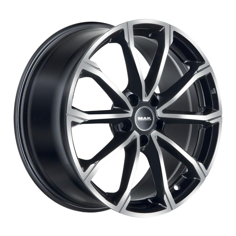 MAK DAVINCI black mirror 6.5Jx17 4x108 ET32