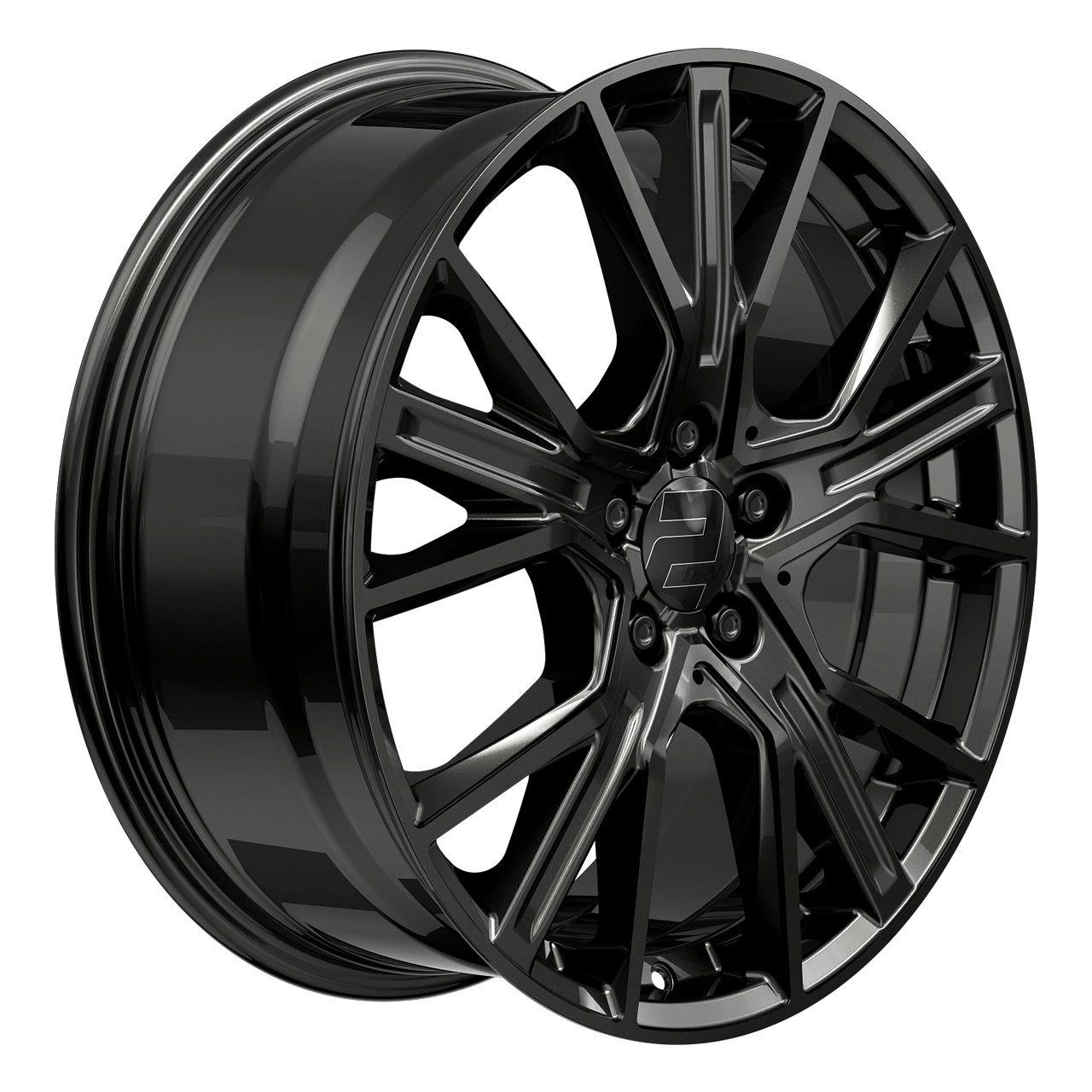 WHEELWORLD-2DRV WH34 dark gunmetal full painted 8.0Jx18 5x112 ET36