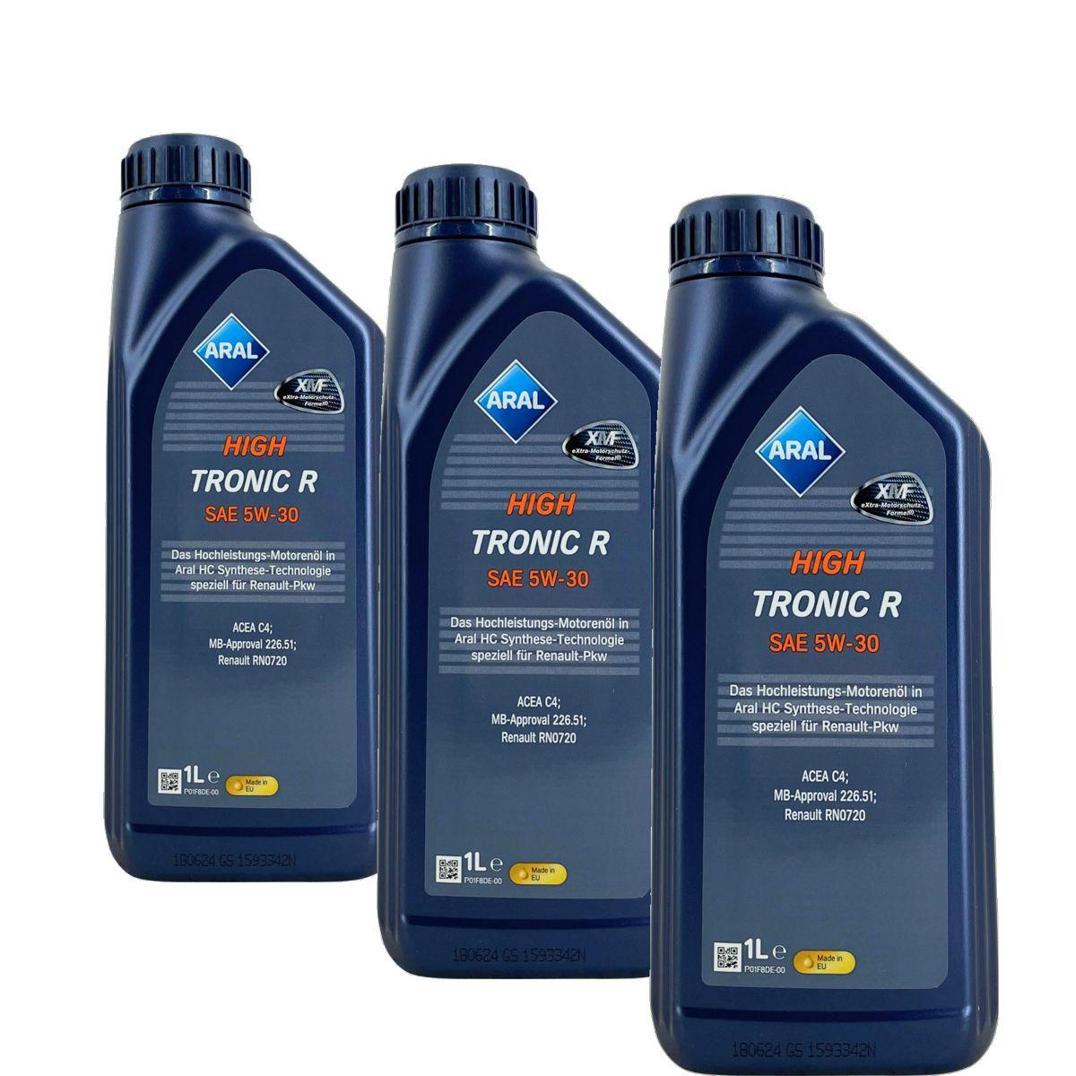 Aral HighTronic R 5W-30 3x1 Liter