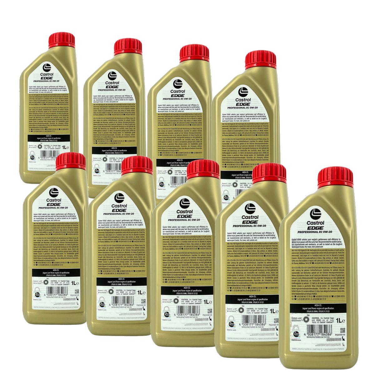 Castrol Edge Professional EC 0W-20 9x1 Liter