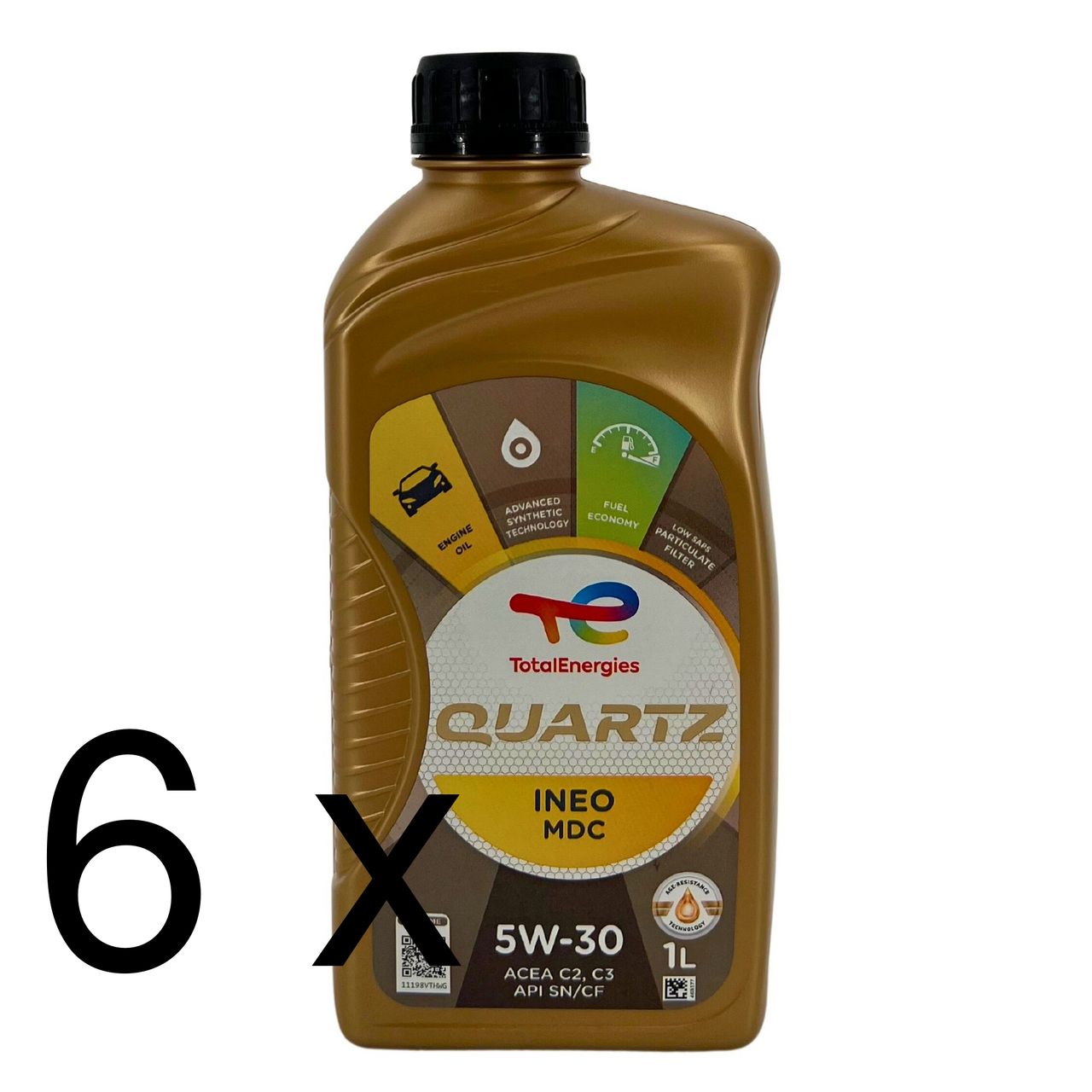 Total Quartz Ineo MDC 5W-30 6x1 Liter
