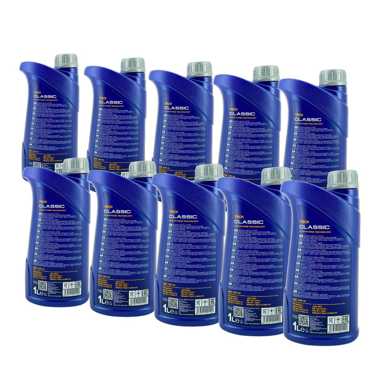 Mannol Classic 10W-40 10x1 Liter
