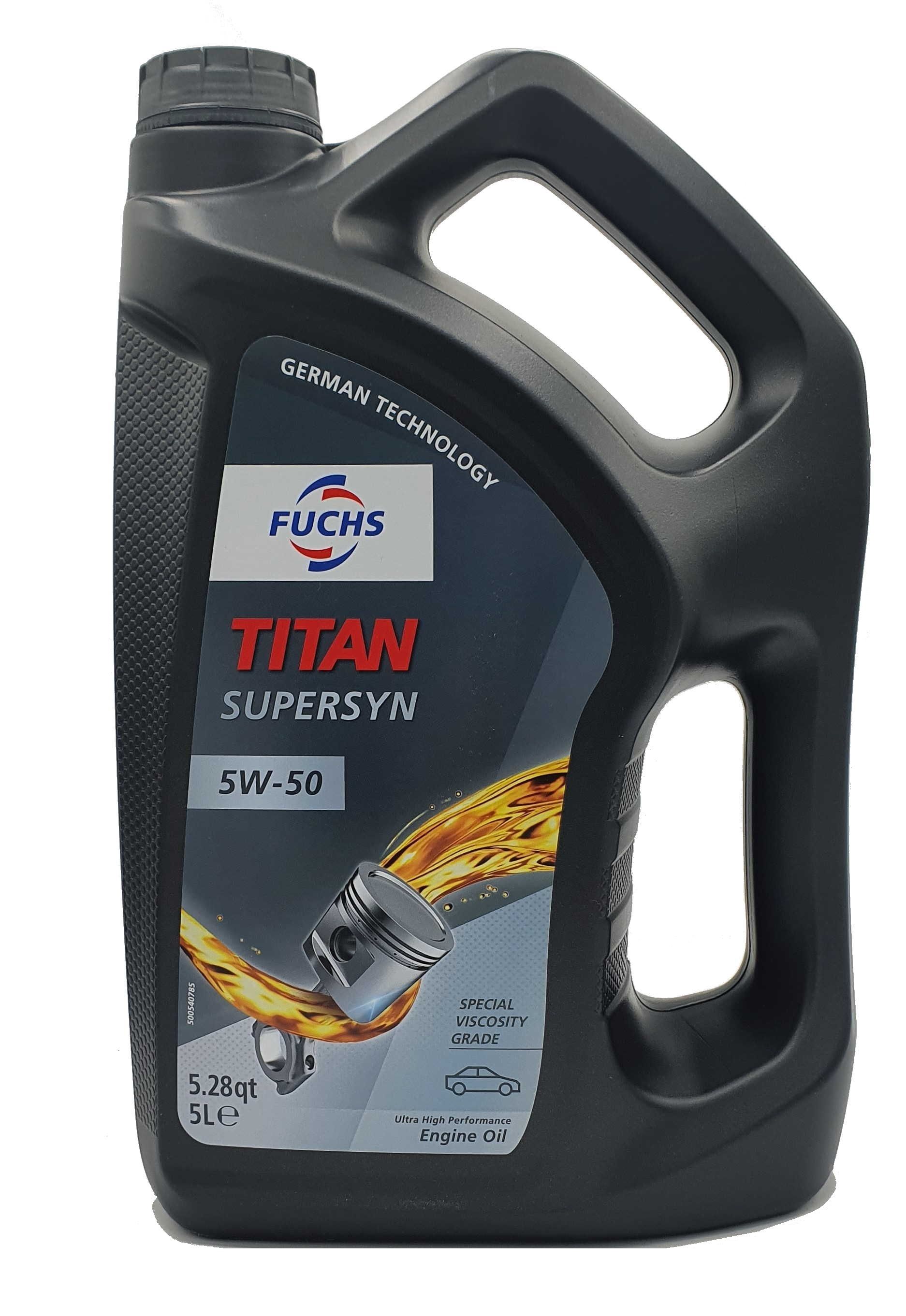 Fuchs Titan Supersyn 5W-50 5 Liter