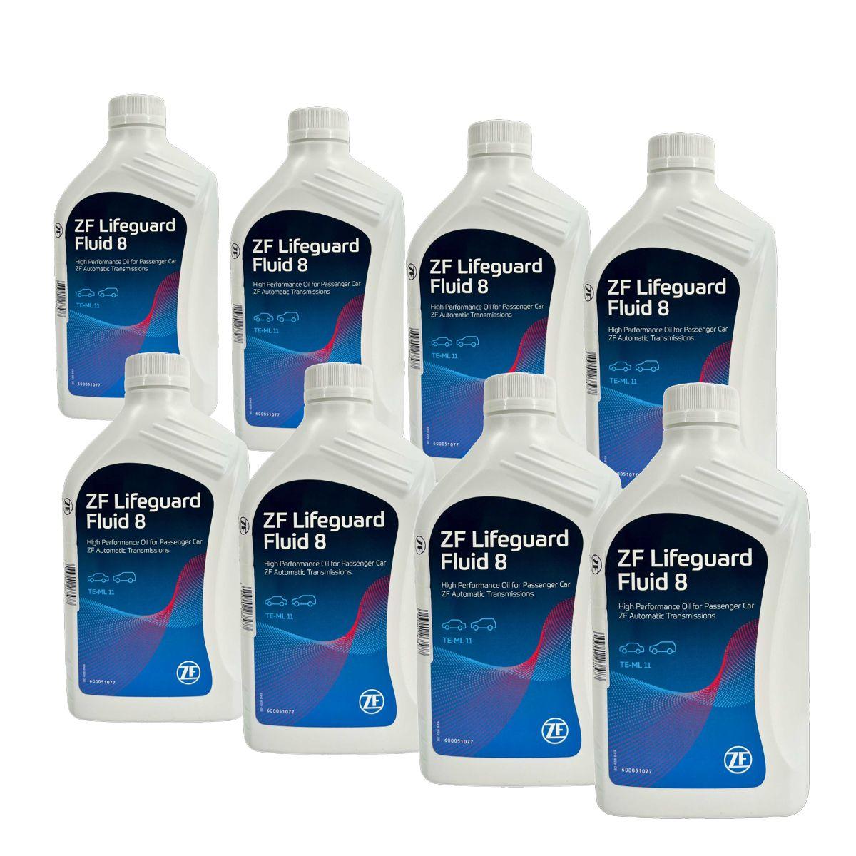 ZF Lifeguard 8 Getriebeöl 8x1 Liter