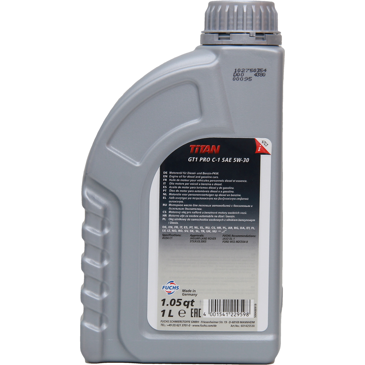 Fuchs Titan GT1 PRO C-1 5W-30 1 Liter