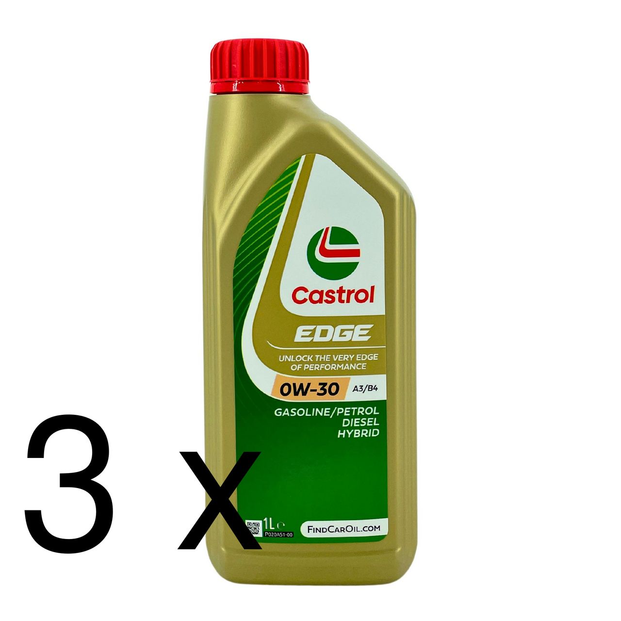 Castrol Edge 0W-30 A3/B4 3x1 Liter