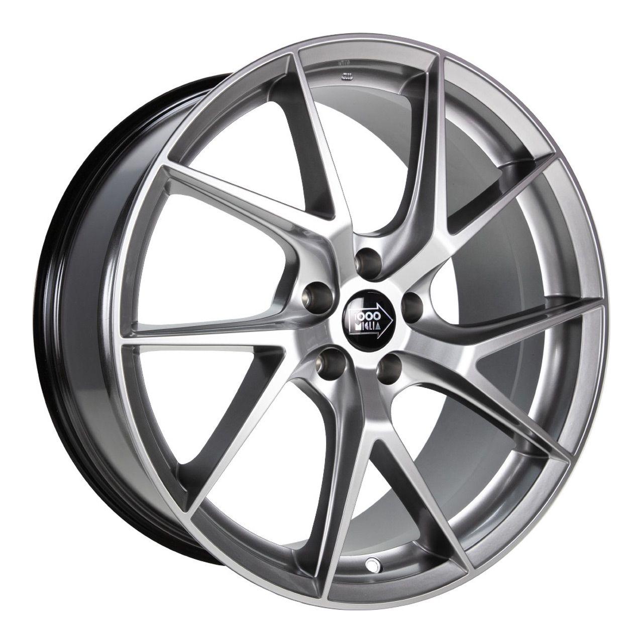 1000 MIGLIA MM1012 silver 8.5Jx19 5x112 ET45