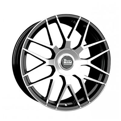 MAM WHEELS MAM GT1 black front polished 8.5Jx19 5x100 ET30