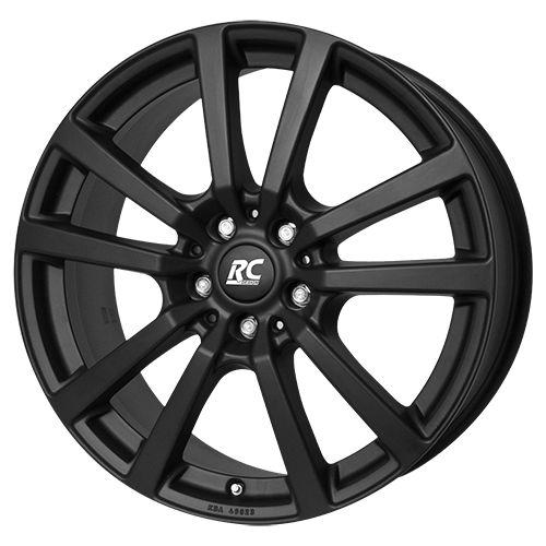 RC-DESIGN RC25 schwarz klar matt (skm) 8.0Jx18 5x120 ET50