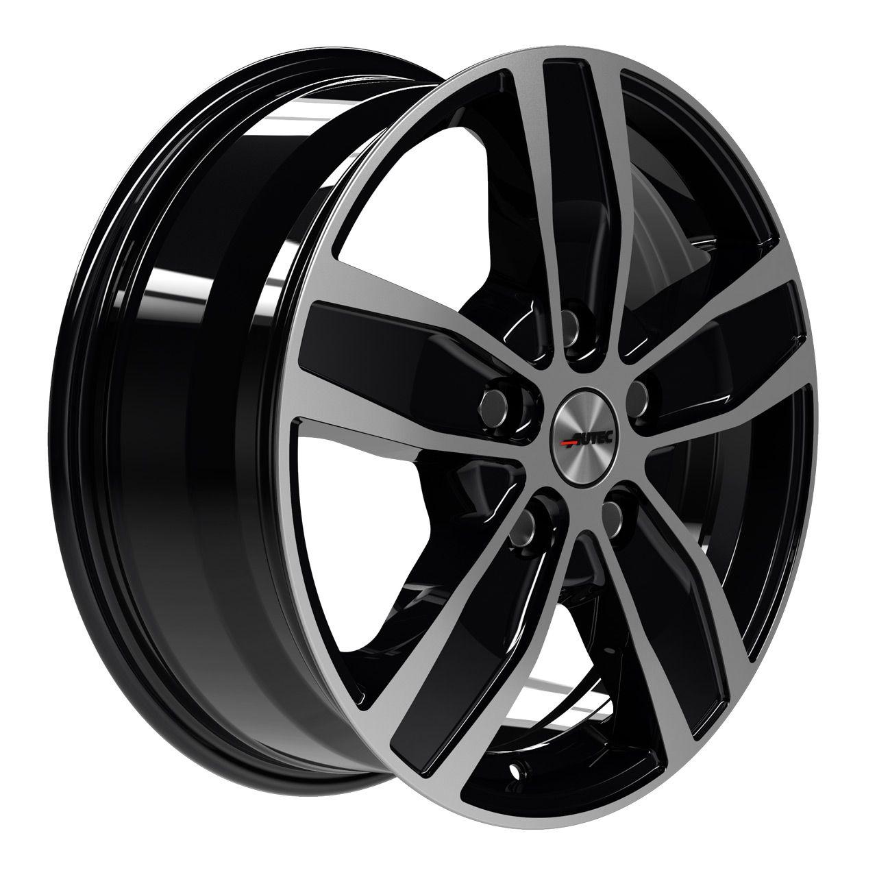 AUTEC TYP Q - QUANTRO 5L schwarz poliert 7.0Jx17 5x120 ET55