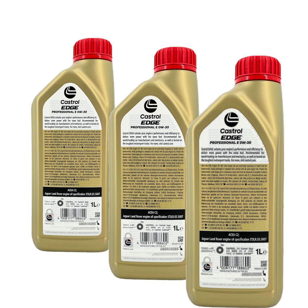 Castrol Edge Professional E 0W-30 3x1 Liter